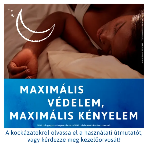 Tena Lady Maxi Night éjszakai inkontinencia betét 12 db termékhez kapcsolódó kép