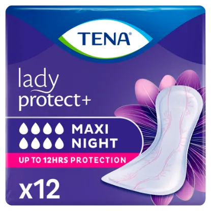Tena Lady Maxi Night éjszakai inkontinencia betét 12 db termékhez kapcsolódó kép