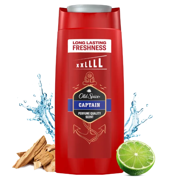Old Spice Captain Férfi 3 az 1-ben Sampon és Tusfürdő, 675 ml termékhez kapcsolódó kép