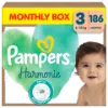Pampers Harmonie Baby Pelenka - havi pelenkacsomag, Méret: 3, 186 db Pelenka, 6kg-10kg termékhez kapcsolódó kép