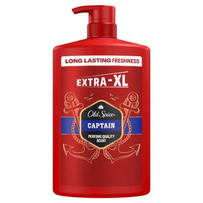 Old Spice Captain Férfi 3 az 1-ben Sampon és Tusfürdő, 1000 ml termékhez kapcsolódó kép