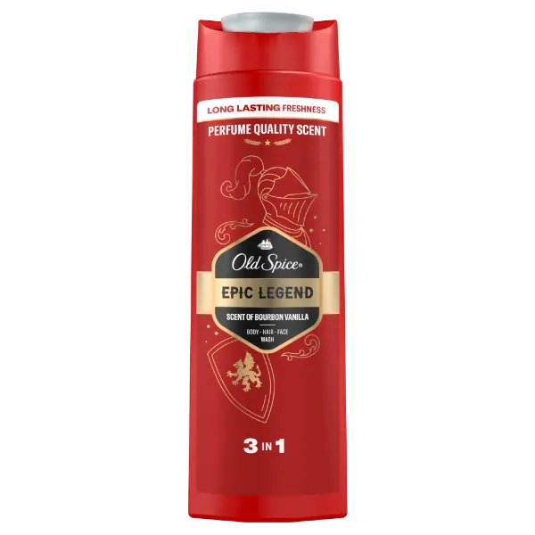 Old Spice Epic Férfi 3 az 1-ben Sampon és Tusfürdő, 400 ml termékhez kapcsolódó kép