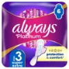 Always Platinum Night (3-as méret) Szárnyas Egészségügyi Betét, 6 db termékhez kapcsolódó kép