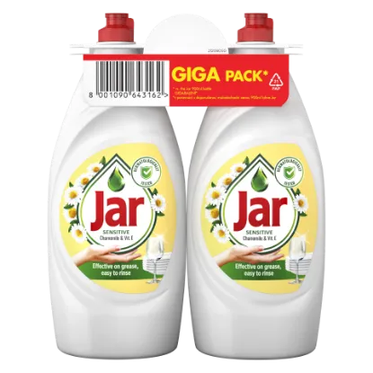 Jar Sensitive Chamomile & Vitamin E Folyékony Mosogatószer, Kézkímélő 1.8 L termékhez kapcsolódó kép