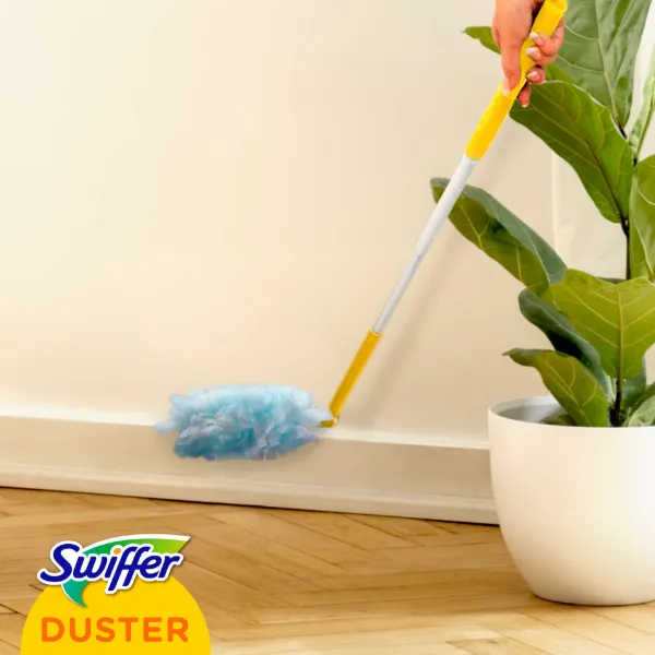 Swiffer XXL Trap & Lock Padló Portalanító Készlet (1 db Nyél + 2 db Portalanító-Kendő Utántöltő) termékhez kapcsolódó kép