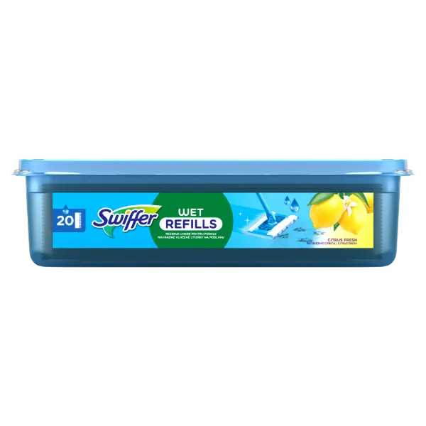 Swiffer Sweeper Nedves Utántöltő Lemon Illattal, 20 db termékhez kapcsolódó kép