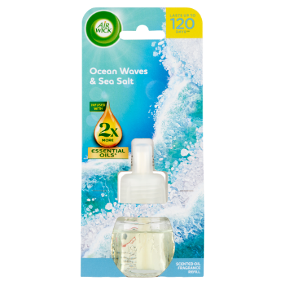 Air Wick Óceáni Szellő és Tengeri Só elektromos utántöltő légfrissítő készülékhez 19 ml termékhez kapcsolódó kép