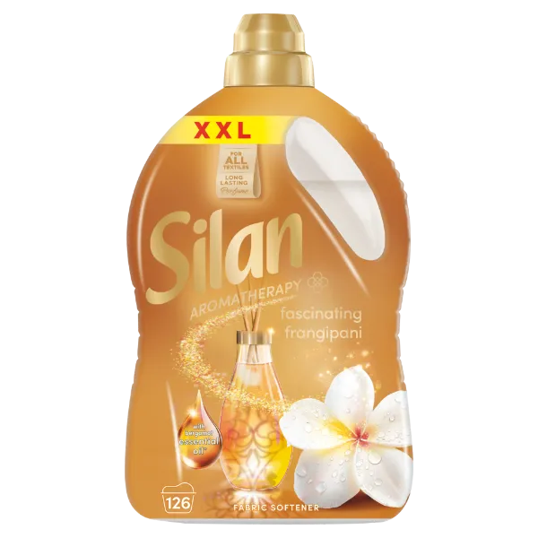Silan Aromatherapy Fascinating Frangipani textilöblítő koncentrátum 126 mosás 2772 ml termékhez kapcsolódó kép
