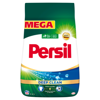 Persil mosószer fehér és világos ruhákhoz 80 mosás 4,4 kg termékhez kapcsolódó kép