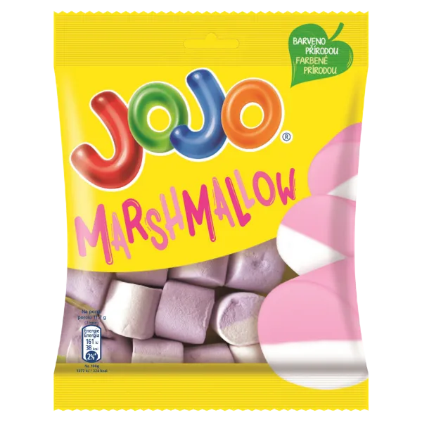 JOJO eper- és vaníliaízű habcukorka 80 g termékhez kapcsolódó kép