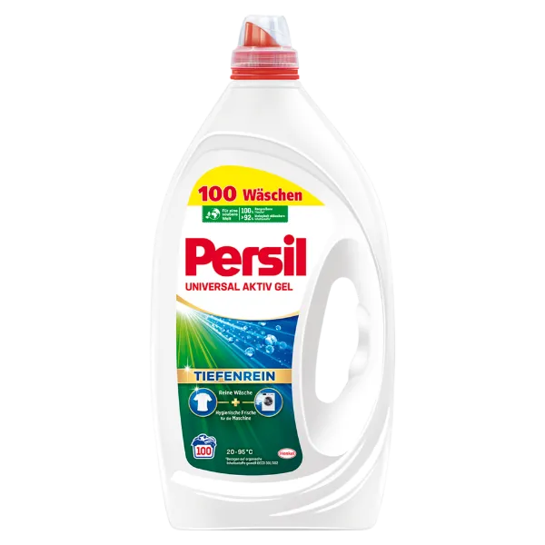 Persil Universal Aktiv Gel folyékony mosószer fehér és világos ruhákhoz 100 mosás 4,5 l termékhez kapcsolódó kép