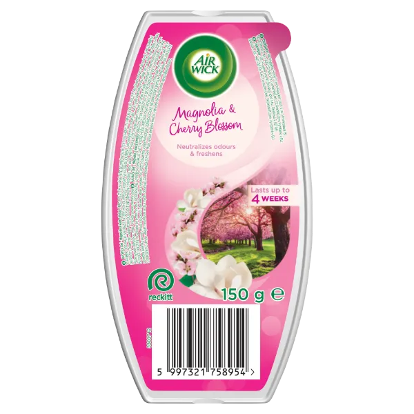 Air Wick Magnólia & Cseresznyevirág illatosító gél 150 g termékhez kapcsolódó kép