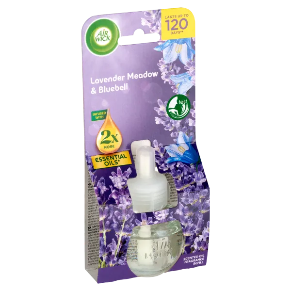 Air Wick Levendula Mező és Harangvirág elektromos utántöltő légfrissítő készülékhez 19 ml termékhez kapcsolódó kép