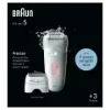 Braun Silk·épil 5, Epilátor az Egyszerű Szőrtelenítéshez, 5-030, Fehér/flamingó rózsaszín termékhez kapcsolódó kép