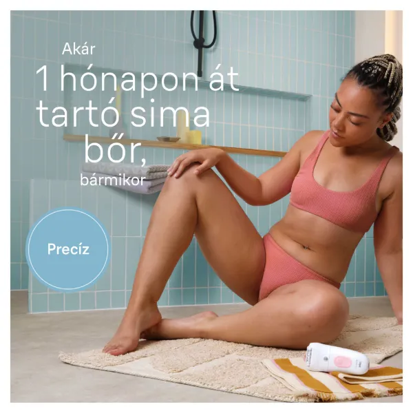 Braun Silk·épil 5, Epilátor az Egyszerű Szőrtelenítéshez, 5-030, Fehér/flamingó rózsaszín termékhez kapcsolódó kép