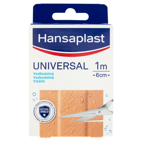 Hansaplast Universal vízálló sebtapasz 1 m x 6 cm termékhez kapcsolódó kép