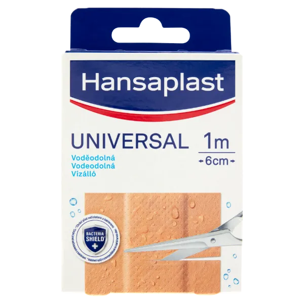 Hansaplast Universal vízálló sebtapasz 1 m x 6 cm termékhez kapcsolódó kép