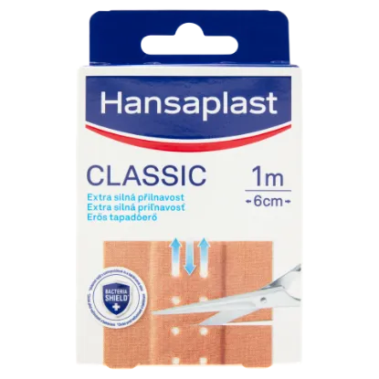 Hansaplast Classic sebtapasz 1 m x 6 cm termékhez kapcsolódó kép