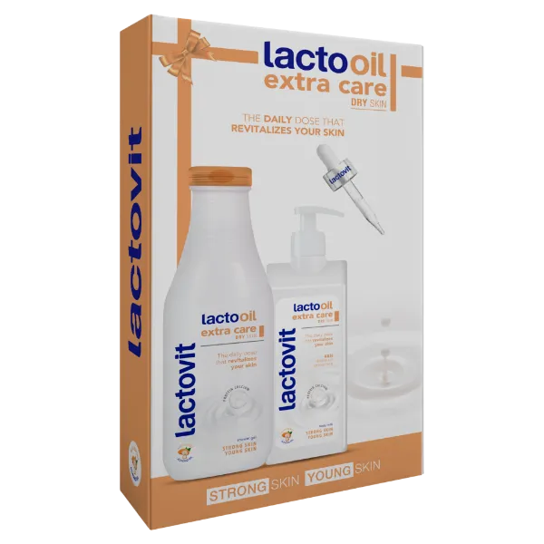 Lactovit Lactooil Extra Care Dry Skin ajándékcsomag termékhez kapcsolódó kép