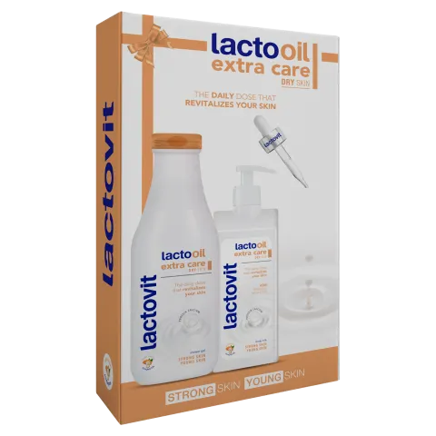 Lactovit Lactooil Extra Care Dry Skin ajándékcsomag termékhez kapcsolódó kép