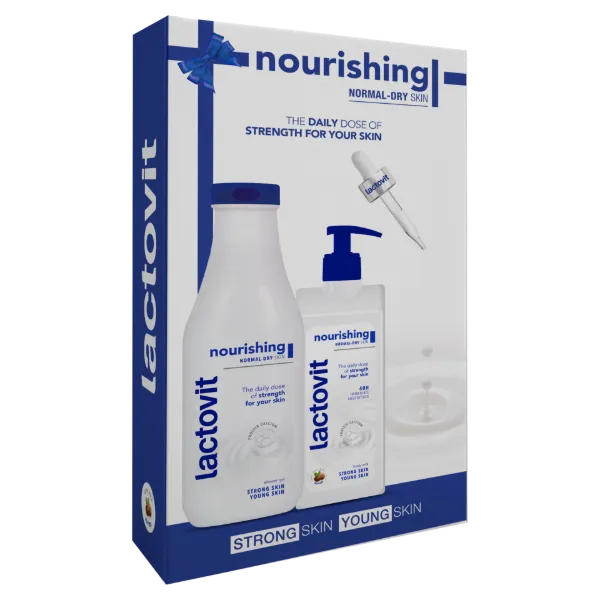 Lactovit Nourishing Normal-Dry Skin ajándékcsomag termékhez kapcsolódó kép