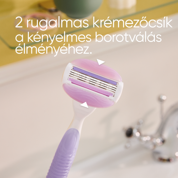 Venus ComfortGlide Breeze Női Borotva – 3 db Borotvabetét + Zuhanyzóban Rögzíthető Tartó+Pengefedél termékhez kapcsolódó kép