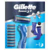 Gillette Sensor 3+ Kényelem Cserélhető Fejes Férfi Borotva Ergonomikus Markolattal és Borotvabetétel termékhez kapcsolódó kép