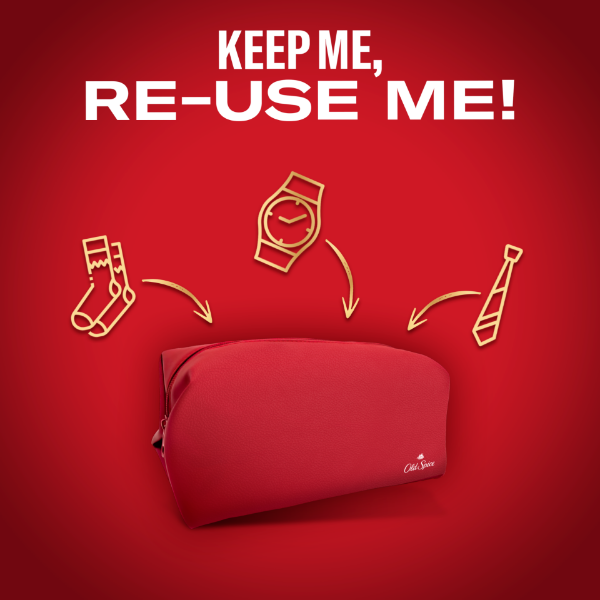 Old Spice Captain Ajándékszett Kozmetikai Táskában Stift Dezodorral, Spray-vel és Tusfürdővel termékhez kapcsolódó kép