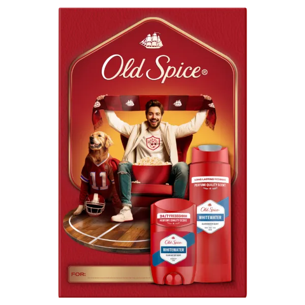 Old Spice Sports Fan Ajándékszett Whitewater Stift Dezodorral és Tusfürdővel termékhez kapcsolódó kép