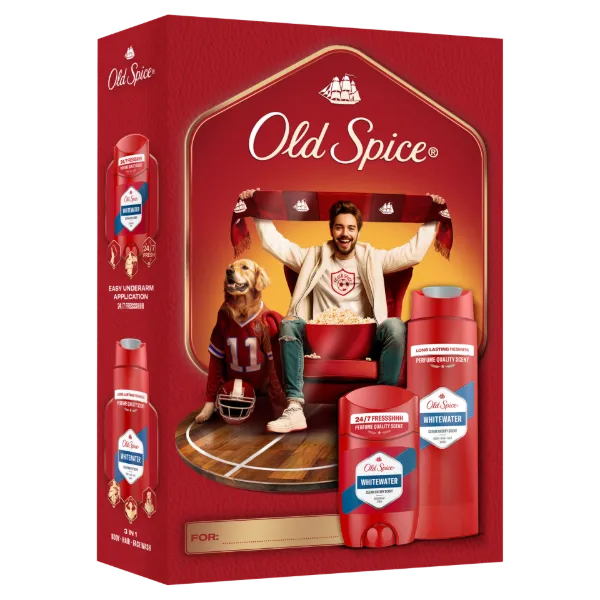 Old Spice Sports Fan Ajándékszett Whitewater Stift Dezodorral és Tusfürdővel termékhez kapcsolódó kép
