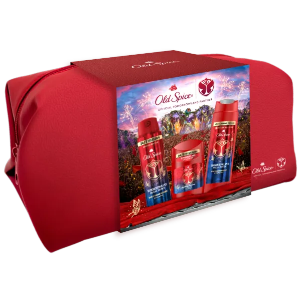 Old Spice Tomorrowland Ajándékszett Stift Dezodor, Spray és Tusfürdő termékhez kapcsolódó kép