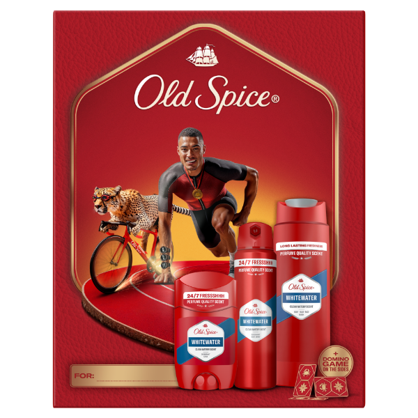 Old Spice Ironman Ajándékszett Whitewater Stift Dezodorral, Spray-vel és Tusfürdővel termékhez kapcsolódó kép