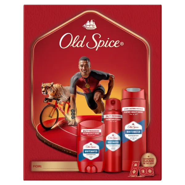 Old Spice Ironman Ajándékszett Whitewater Stift Dezodorral, Spray-vel és Tusfürdővel termékhez kapcsolódó kép