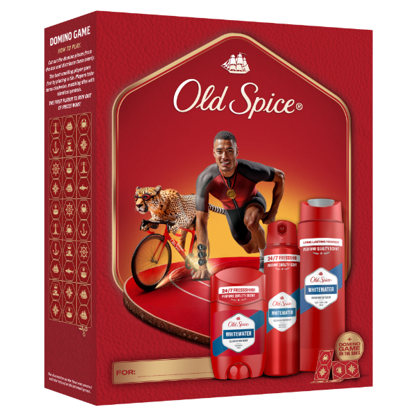 Old Spice Ironman Ajándékszett Whitewater Stift Dezodorral, Spray-vel és Tusfürdővel termékhez kapcsolódó kép