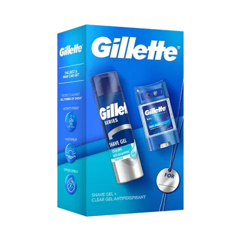 Gillette ajándékcsomag Series Cool b.zselé 200ml + Cool Wave deo gél 75ml termékhez kapcsolódó kép