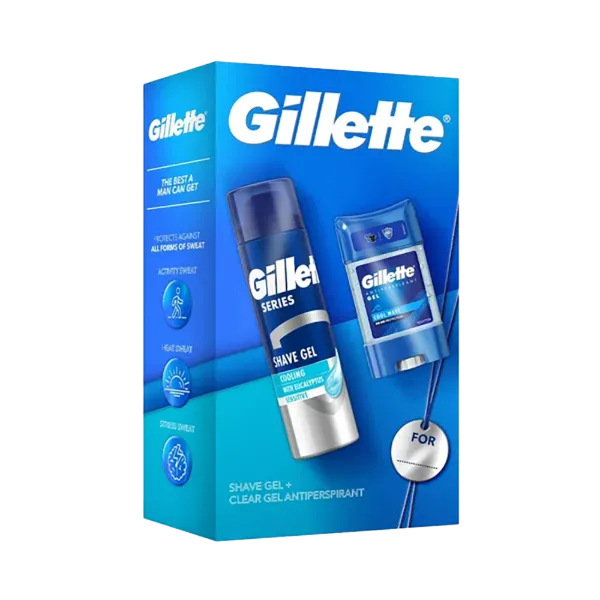 Gillette ajándékcsomag Series Cool b.zselé 200ml + Cool Wave deo gél 75ml termékhez kapcsolódó kép