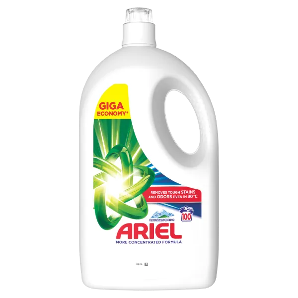 Ariel Folyékony Mosószer, 100 Mosáshoz, Mountain Spring termékhez kapcsolódó kép