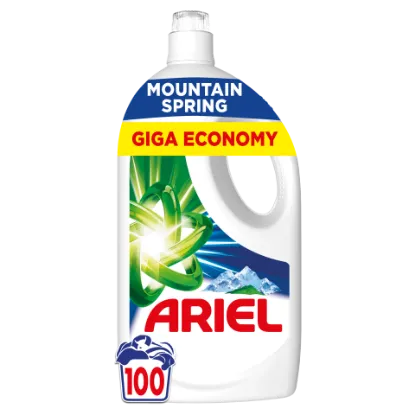 Ariel Folyékony Mosószer, 100 Mosáshoz, Mountain Spring termékhez kapcsolódó kép