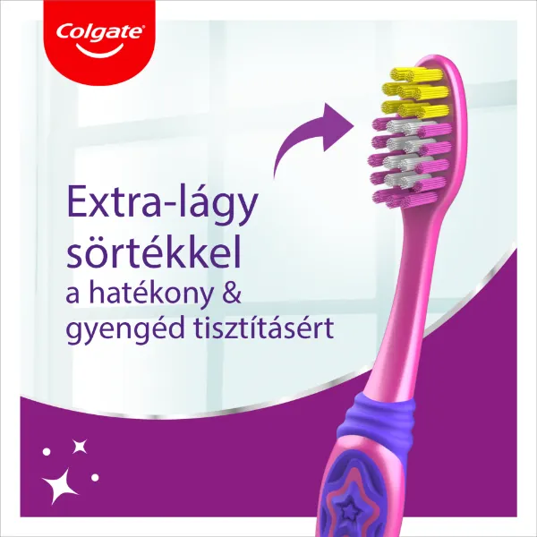 Colgate Little Kids Smile gyerek fogkefe 3-5 éves korig 2 db termékhez kapcsolódó kép