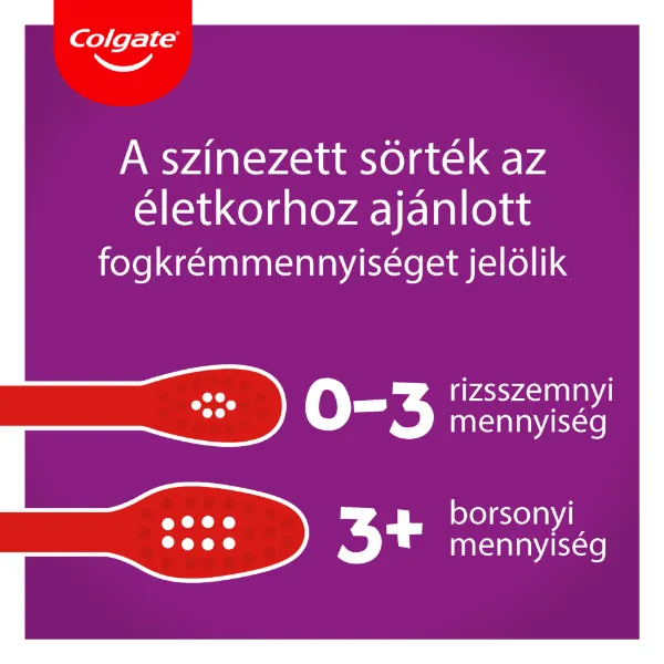 Colgate Little Kids Smile gyerek fogkefe 3-5 éves korig 2 db termékhez kapcsolódó kép