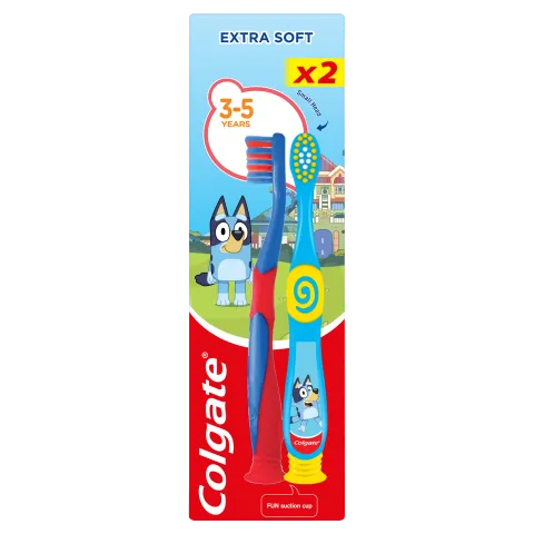 Colgate Little Kids Smile gyerek fogkefe 3-5 éves korig 2 db termékhez kapcsolódó kép