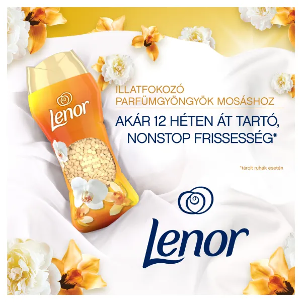 Lenor Parfümgyöngyök 195gGold Orchid & Vanilla termékhez kapcsolódó kép