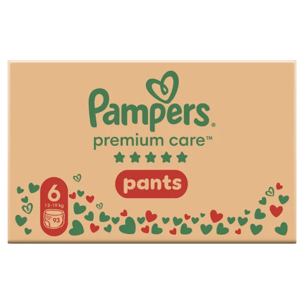 Pampers Premium Care Bugyipelenka - havi pelenkacsomag, Méret: 6, 93 db, 13kg-19kg termékhez kapcsolódó kép