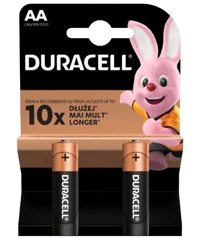 Duracell BSC 2 db AA elem termékhez kapcsolódó kép