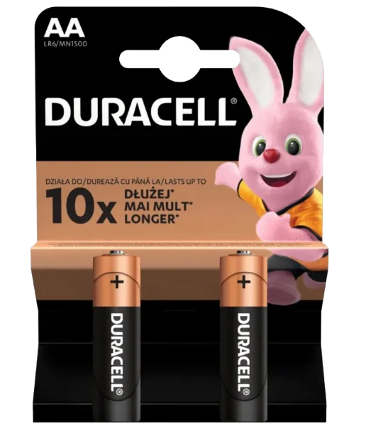Duracell BSC 2 db AA elem termékhez kapcsolódó kép