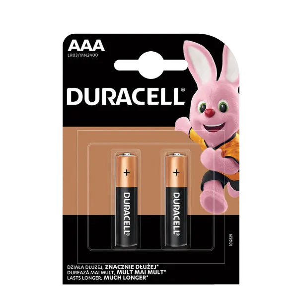 Duracell BSC 2 db AAA elem - UG termékhez kapcsolódó kép