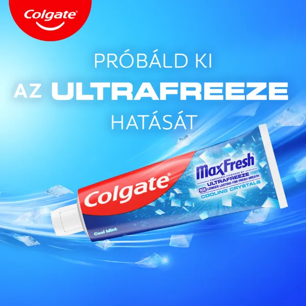 Colgate Max Fresh Cooling Crystals fogkrém 75ml termékhez kapcsolódó kép