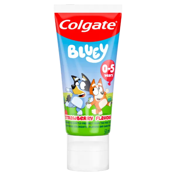 Colgate Kids Bluey epres ízű gyermek fogkrém 0-5 éves gyermekeknek 50 ml termékhez kapcsolódó kép