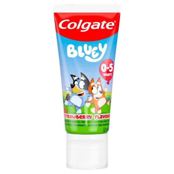 Colgate Kids Bluey epres ízű gyermek fogkrém 0-5 éves gyermekeknek 50 ml termékhez kapcsolódó kép