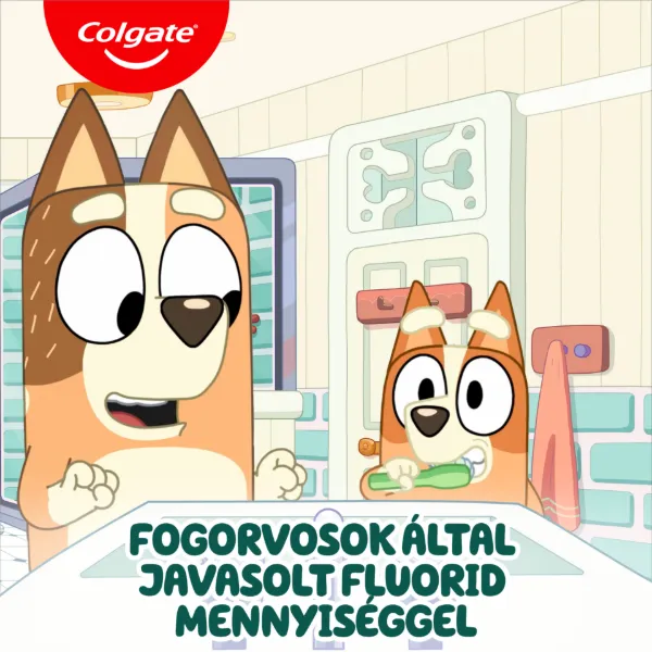 Colgate Kids Bluey menta ízű gyermek fogkrém 6-9 éves gyermekeknek 50 ml termékhez kapcsolódó kép